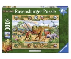 Ravensburger Dėlionė 100 vnt. - Dinozaurai