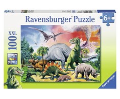 Ravensburger Dėlionė 100 vnt. - Dinozaurai