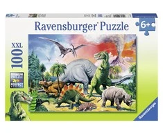 Ravensburger Dėlionė 100 vnt. - Dinozaurai