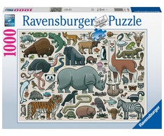 Ravensburger 1000 Puzzle Dėlionė: Your Wild Animal