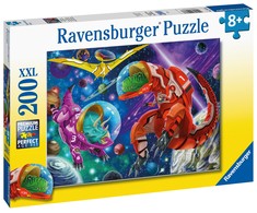 Ravensburger Dėlionė 200 vnt. - Kosminiai dinozaurai