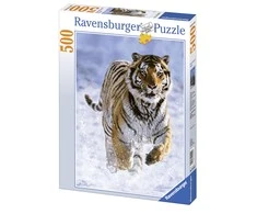 Ravensburger Dėlionė 500 vnt. - Tigras sniege