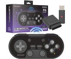 Retro-Bit „Legacy 16“ belaidės, juodos