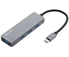 Sandberg USB-C Hub 1xUSB3.0+3x2.0 SAVER