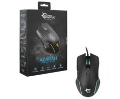 Žaidimų pelė White Shark Azarah su RGB pašvietimu