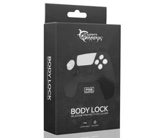 White Shark Body Lock, silikoninis dėklas PS5 valdikliui, Juodas