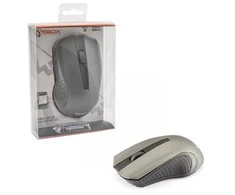 Sbox Technology Sbox WM-373G Belaidė pelė pilkos spalvos