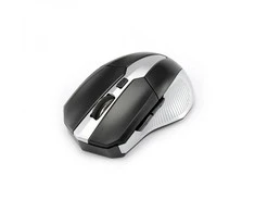 Sbox Technology SBOX Pelė WM-9017BS juoda/sidabrinė belaidė