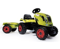 Smoby Claas pedalo traktorius su priekaba