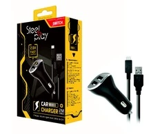 Steelplay „Nintendo Switch“ automobilinis įkroviklis X2 USB prievadai