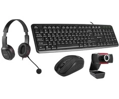 TRACER 4w1 Multi-Office Set klaviatūra Pelės kilimėlis heapdhones