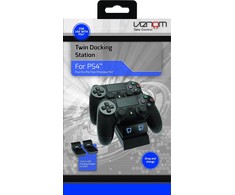 VENOM Double doko staliukas PS4 juoda padams