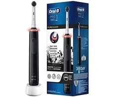 Dantų šepetėlis Elektrinis dantų šepetukas ORAL-B PRO3 3000 D505.513.3, juodas