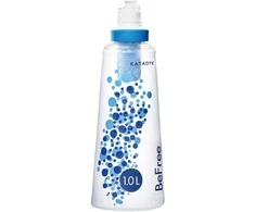 Gertuvė su filtru Katadyn BeFree, 1L | spalva: balta/mėlyna