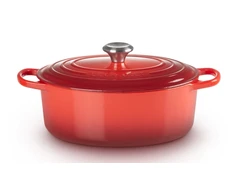 Troškintuvas Le Creuset Signature, ovalus, 27 cm, 4,1 l, vyšninis