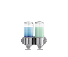 Dvigubas sieninis muilo dozatorius Simplehuman 444MI Twin (2x 444 ml)