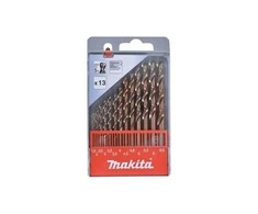 Grąžtas Makita HSS-Co Metalo grąžtų rinkinys 13 dalių. D-57180 (1,5-6,5mm) HSS-Co 5%