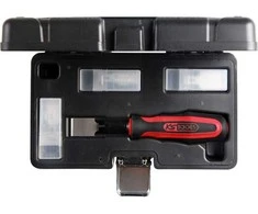 16 dalių plokščių gremžtukų rinkinys KS TOOLS