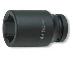 1" ilga šešiakampė smūginė galvutė KOKEN 38 mm