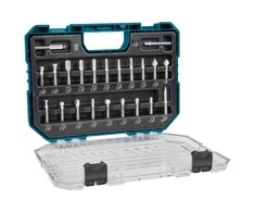 Makita 22 vnt. griovelių frezų rinkinys D-74784