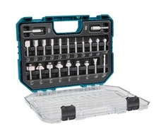 Makita 22 vnt. frezų rinkinys, įvairios paskirties D-74778