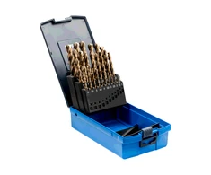 Grąžtas 25 dalių metalo grąžtų rinkinys PFERD DIN338 HSSE N 1-13 Inox