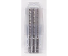 Grąžtas Makita SDS-PLUS Grąžtų Komplektas 3-vnt (6x165, 8x165, 10x165) NEMESIS 2 B-59075