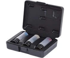 3 dalių ilgų smūginių 1/2" galvučių rinkinys KS TOOLS SlimPower