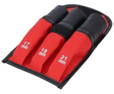 3-jų dalių galvutės sugadintiems varžtams KS TOOLS 17-21mm