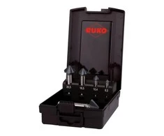 Grąžtas 5 dalių gilintuvų rinkinys RUKO HSS RUnaTEC 4S 6,3-25mm