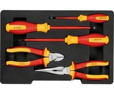 5 dalių replių ir atsuktuvų rinkinys BOSCH VDE