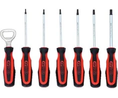 6 dalių atsuktuvų rinkinys KS TOOLS Torx su priedu