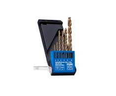 Grąžtas 6 dalių metalo grąžtų rinkinys PFERD DIN338 HSSG N Inox 6TLG