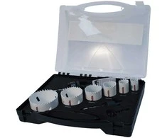 Grąžtas Makita HSS Bi-Metal gręžimo karūnų komplektas 6-dydžiai D-47139