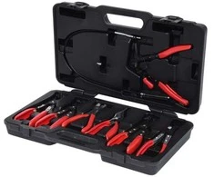 7 dalių replių aušinimo žarnų sąvaržoms rinkinys KS TOOLS