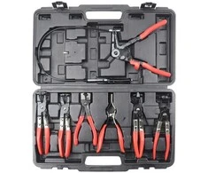 7 dalių replių aušinimo žarnų sąvaržoms rinkinys KS TOOLS