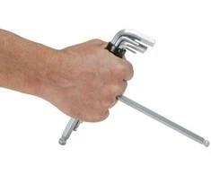 8 dalių šešiakampių raktų rinkinys KS TOOLS