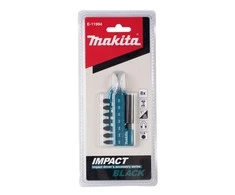 Makita Sukimo antgalis , 8vnt. IMPACT Juodas E-11994