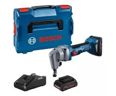 Adatinės skardos žirklės BOSCH GNA 18V-16 E 2x4,0Ah ProC