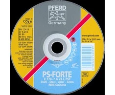 Agresyvaus šlifavimo diskas PFERD E150-7 A24 L PSF