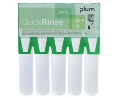Akių plovimo ampulių papildymas PLUM QuickRinse, 5x20ml