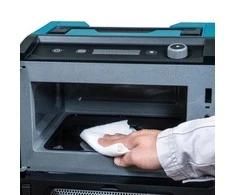 Makita MW001GZ Akumuliatorinė XGT mikrobangų krosnelė 40V Max; 8 L; Max 500W; 8,9kg; Be akumuliatorių ir kroviklio!