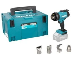 Makita HG001GZ02 LXT KARŠTO ORO FENAS XGT 40V, Reguliuojama temperatūra - 600C°, 120/200 l/min, MAKPACK, Be akumuliatorių ir kroviklio!