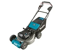Makita LM001CZ Cordless LawnMower 36V-40Vmax, 53cm, BL-motor, Self-propelled, 4 in 1 (Cutting/Collecting/Mulching/Side discharge) Steel deck, be akumuliatoriaus ir kroviklio