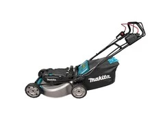 Makita LM001CZ Cordless LawnMower 36V-40Vmax, 53cm, BL-motor, Self-propelled, 4 in 1 (Cutting/Collecting/Mulching/Side discharge) Steel deck, be akumuliatoriaus ir kroviklio