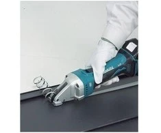 Makita DJS161Z Akumuliatorėnis skardos žirklės, 18 V, plienas 1,6 mm, nerūdijantis plienas 1,2 mm, min. pjovimo radiusas 250mm, Be akumuliatorių ir kroviklio!