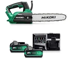 Grandininis pjūklas Akumuliatorinio grandininio pjūklo rinkinys HiKOKI MultiVolt CS3630DCW4Z