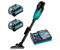 Makita CL001GD208 Akumuliatorinis dulkių siurblys 40V XGT, 125W, 2X2,5Ah, JUODA