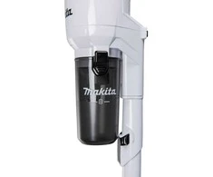 Makita DCL286FZW Akumuliatorinis dulkių siurblys, LXT, 18V, bešepetėlinis variklis, su cikloniniu priedu, baltos spalvos 100W. Be akumuliatoriaus ir kroviklio.
