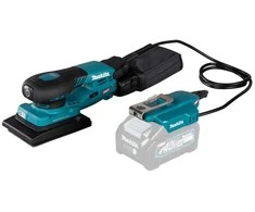 Makita BO005CGZ Akumuliatorinis vibracinis šlifuoklis XGT 40V, 80X130mm, AWS (be AWS lusto), Be akumuliatorių ir kroviklio!